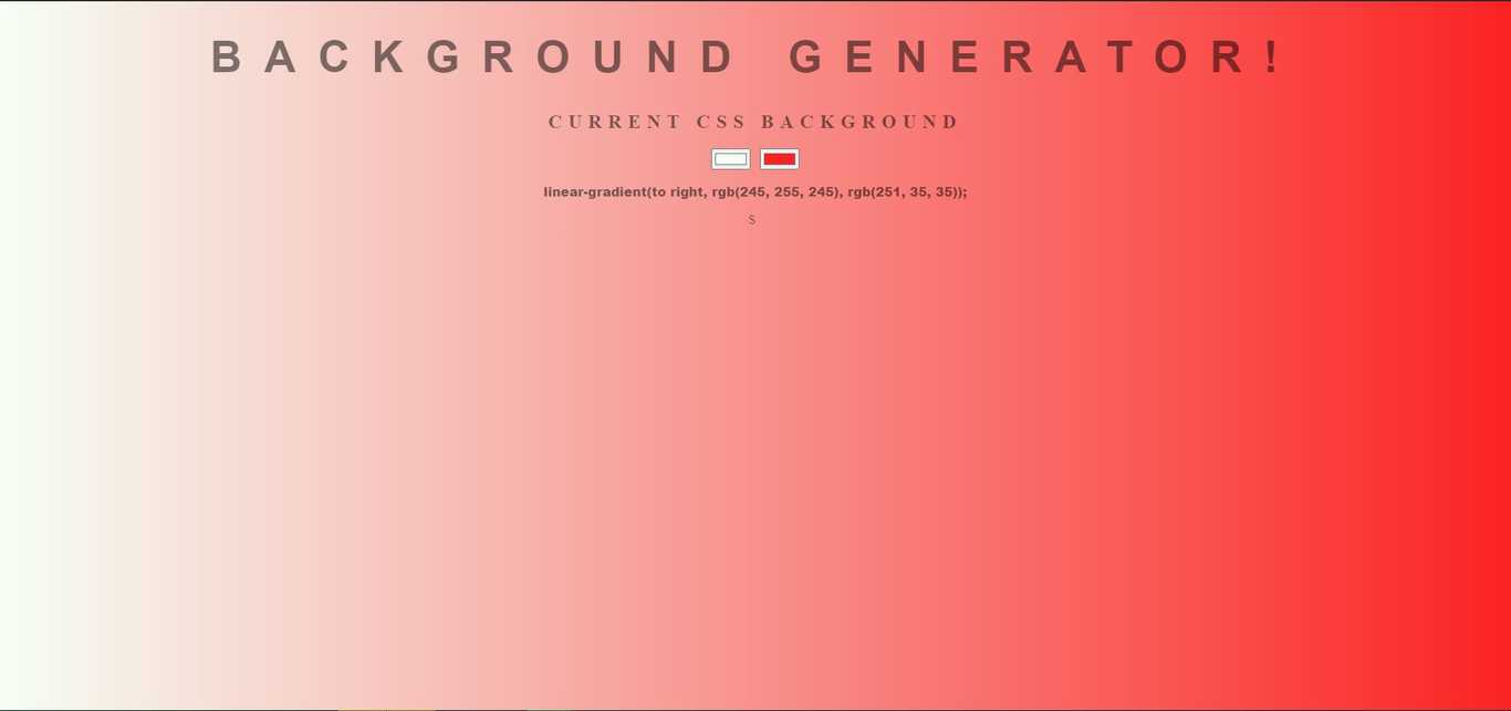 Background Generator